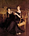 William McGregor Paxton The Sisters painting
